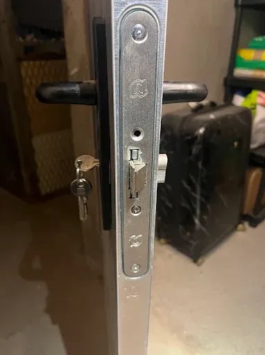 Porte blindée